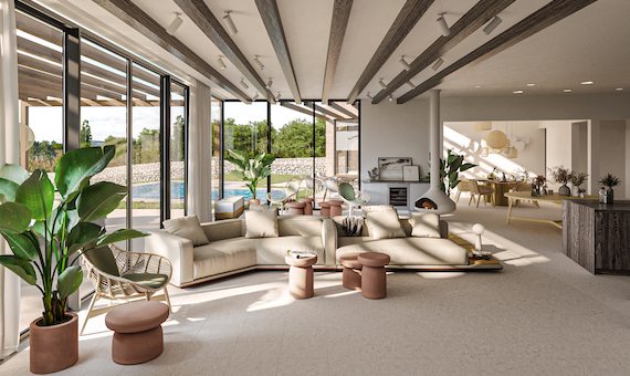 Evvia resort interier
